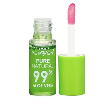 

Aloe Vera Lip Gloss Transparent Color Changing Lip Stick Long Lasting Moisturizer Glossy Makeup Nutritious Liquid Lipgloss 3.5ml