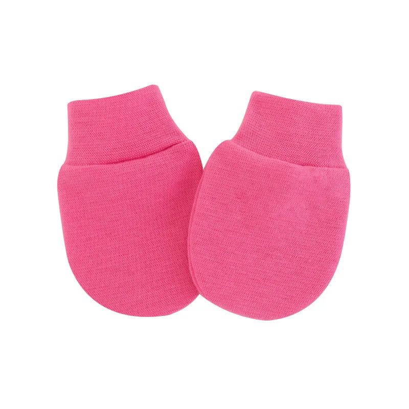 Unisex Baby Infants Anti Scratching Cotton Gloves+Hat Set Newborn Mittens Warm Cap Kit New Cute Children's Finger Toothbrush Baby Accessories