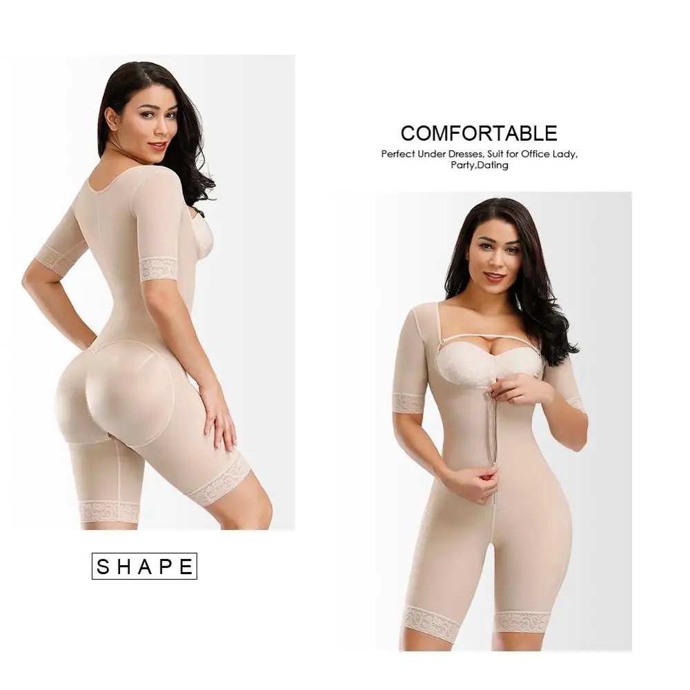 WAIST SECRET Women Waist Trainer Full Body Shaper Leg Arm Tummy Control Panties Bust Push Up Shapewear Butt Lifter Bodysuit