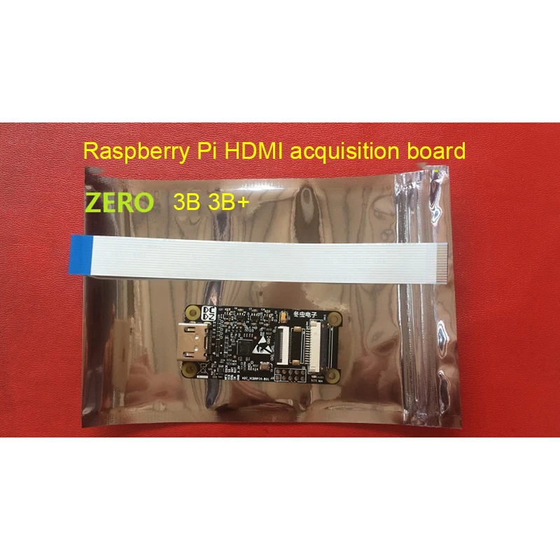 Улучшенная Версия Raspberry Pi ZERO HDMI входная плата адаптера HDMI для CSI-2 TC358743XBG для Raspberry Pi 3B 3B+ T0946