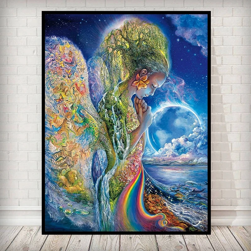 Diamond Painting Magic Landscape Nordic Style Fantasy Full Drill Embroidery Cross Stitch Kits 5D DIY Rhinestone Home Decor diy 5d fashion diamond painting