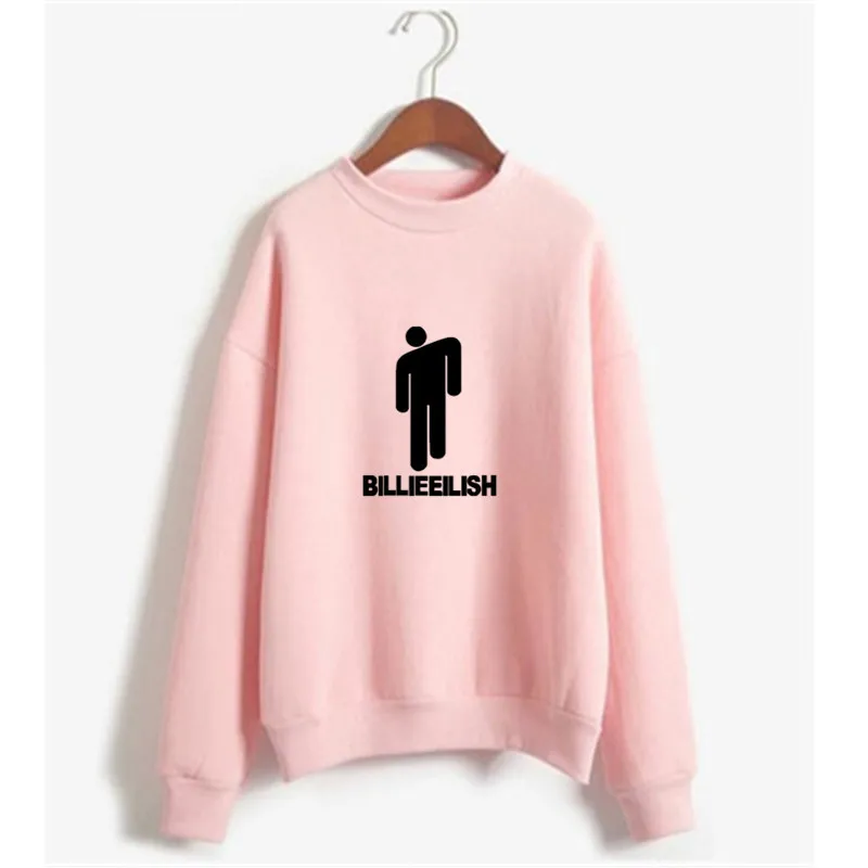 

Billie Eilish Brand New Womens Trend singer Long Sleeve Hoodie Sweatshirt Ladies Pullover Autumn Winter Sweatshirts Tops