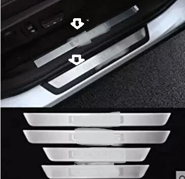 Накладки на пороги из сплава для- Lexus RX300 RX300H RX200T RX350