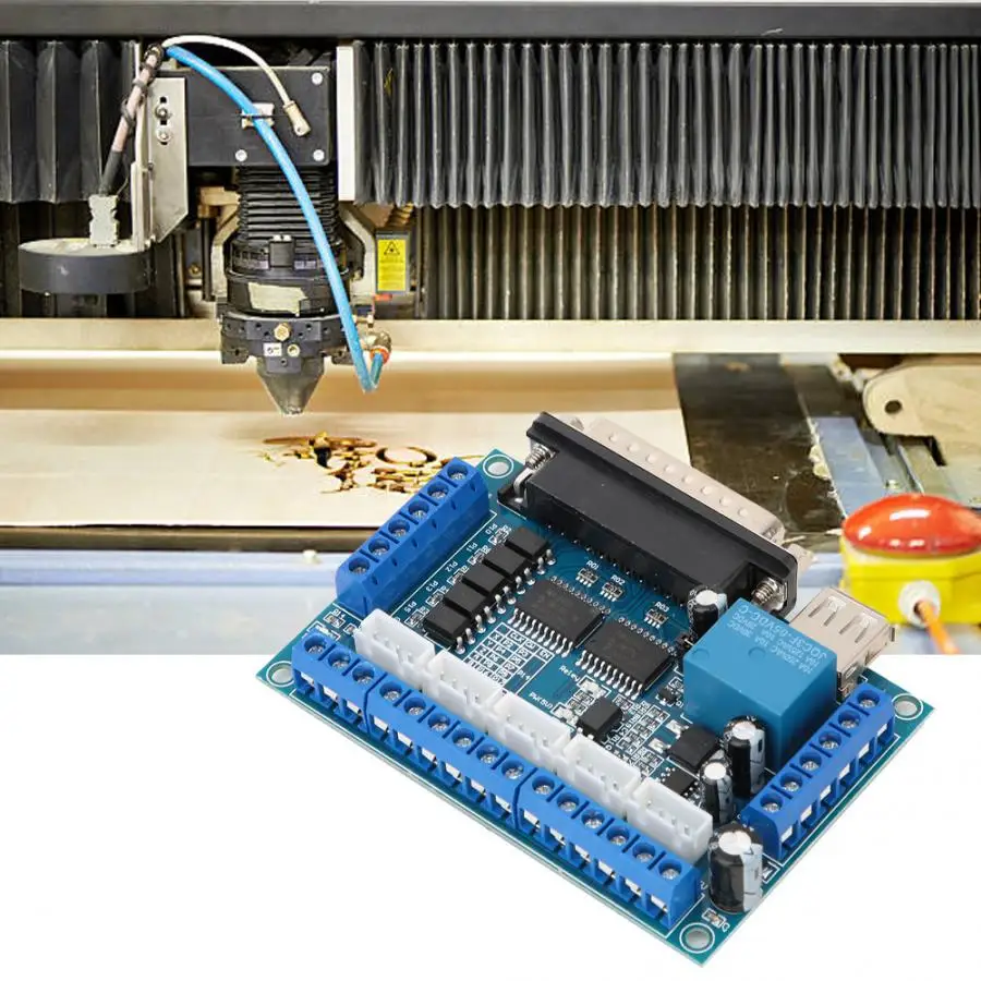 For MACH3 CNC Board Stepper Motor Driver USB Plate Interface Of Controller Engraving Machine | Обустройство дома