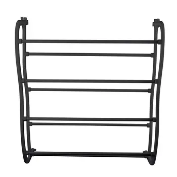 

4 Layers 12 Pairs of Shoe Rack PP plastic Spray Iron Pipe Over the Door Hanging Shoe Organizer Shoe Holder for Closet