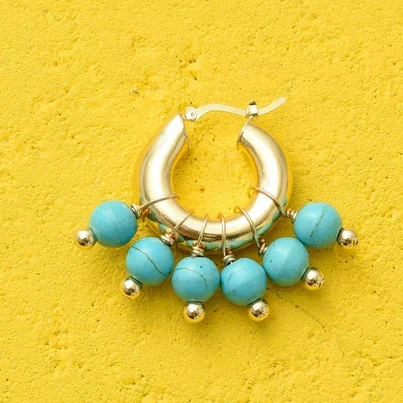 Boucles d oreille женские серьги для женщин эффектные большие серьги богемные boho висячие серьги из пресной воды с жемчугом - Окраска металла: single earring