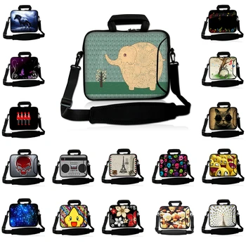 

Computer Accessories Neoprene 10 12 13 14 15 15.6 11.6 17 17.3 Inch Notebook Messenger Shoulder Strap Carry Bag Case For Macbook