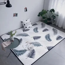 Скандинавский ковер для спальни покрытый сеткой красный ins прикроватный матрас для окна гостиной чайный столик диван матрас дверной матрас