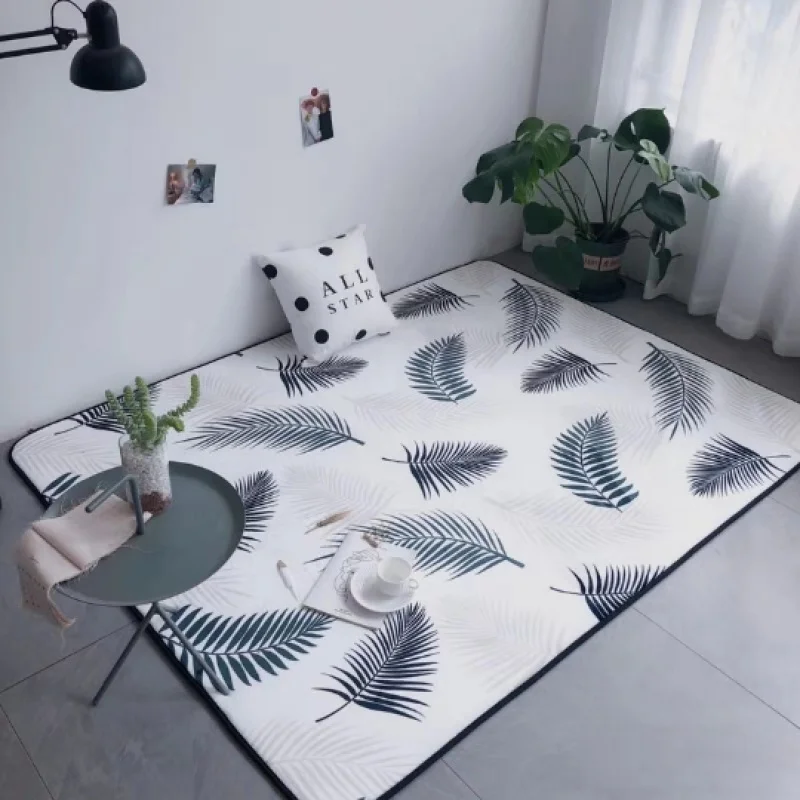 

Scandinavian carpet bedroom covered with net red ins bedside window mattress living room tea table sofa mattress door mattress