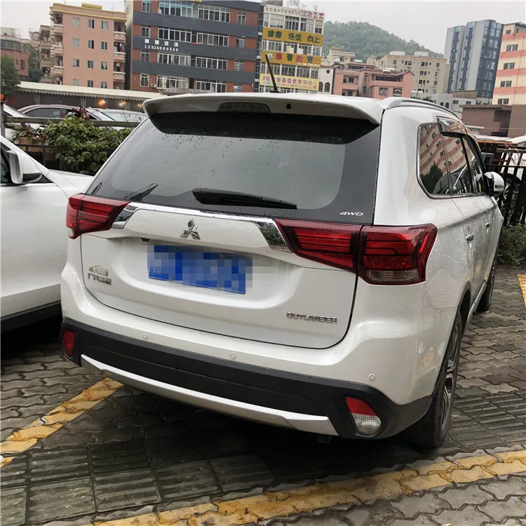 Спойлер для Outlander 2013 2018 Mitsubishi QBK спойлер из АБС пластика цветной задний
