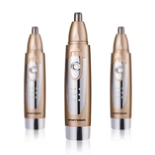 Мини-триммер для волос в носу, шее, брови, удаление волос, Бритва для мужчин, бритва для бороды, лица, волос, тример для носа и ушей, моющаяся головка ножа