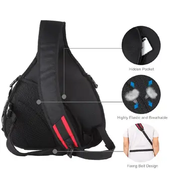 

Camera Bag Protection Backpack Waterproof Shockproof for SLR DSLR Mirrorless Camera Lens Battery