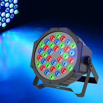 

36 pcs RGB LED Stage Light DMX 512 Par Can Light 110-240V Disco Club Party Light