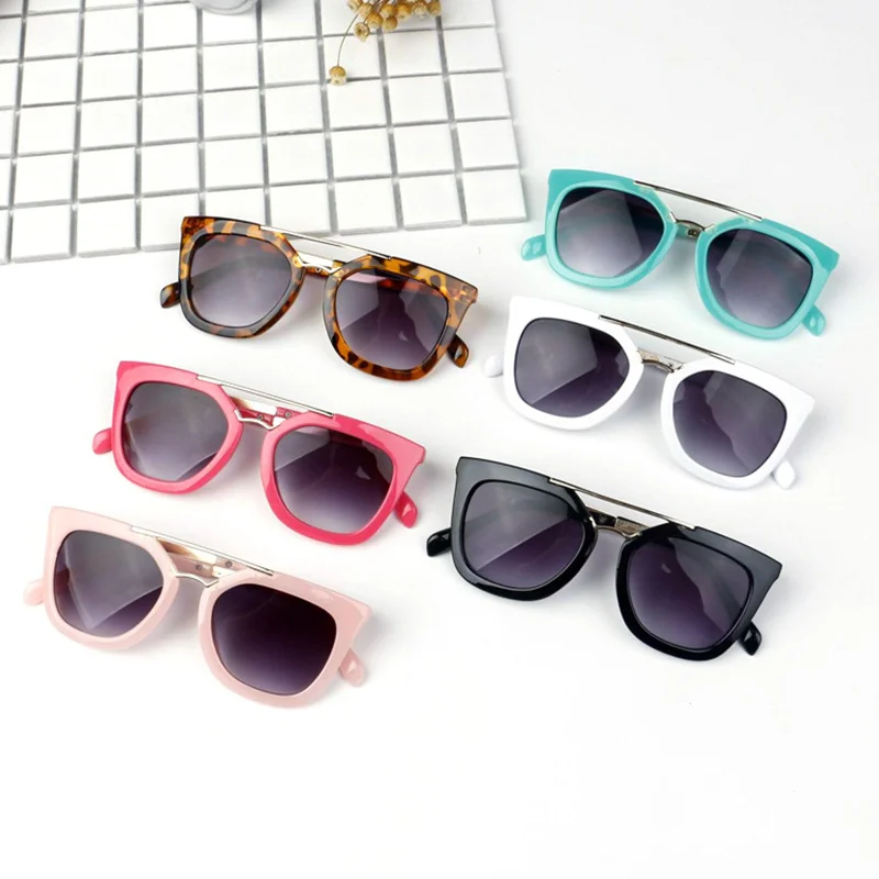 Kids Sunglasses Girls Boys luxury Brand Designer Vintage Children's Sun Glasses UV400 Shade Lovely Baby Goggles Eyewear