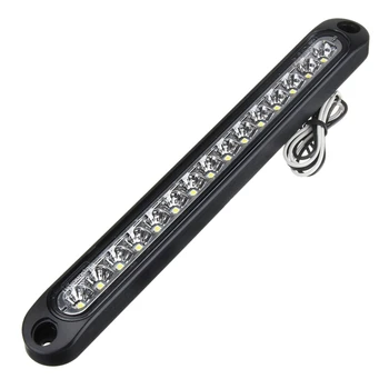 

White Led 10-30V Stop Tail Rear Light Taillight Ultra-Slim Trailer Truck Blinker