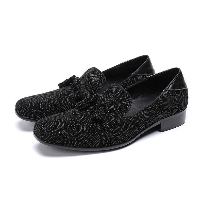 

Chaussure Homme Fashion Genuine Leather Loafers Men Casual Shoes Korean Style Pointed Toe Fashion Shoes Man