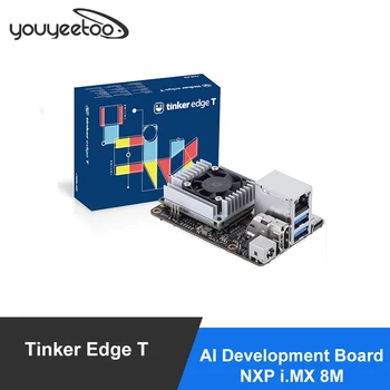 شراء لوحة تطوير ASUS Tinker Edge T AI NXP I.MX 8M Google Edge تي بي يو 4 قطع محسنة لـ TensorFlow Lite 1GLPDDR4 + 8GeMMC