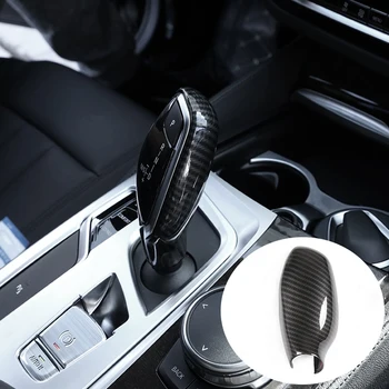 

Gear Shift Knob Head Cover Trim Decorative Cover for Bmw 5 6 7 Series Gt G32 G30 G11 G12 X3 X4 G01 G02 2016-2019