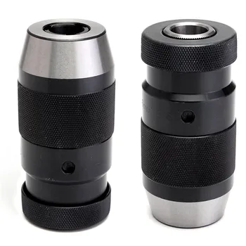 

1pc 1-16mm Alloy Self-locking Click Keyless Drill Chuck Adapter for CNC Milling Drilling Lathe