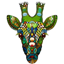

Alien Animal Shaped Jigsaw Kawaii Little Deer Wooden Puzzles 3D 100 200 300 Pieces Diy Game Wood Toy for Teen Kids Party Gift