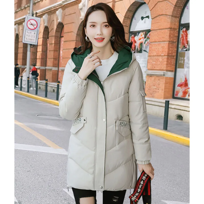 

Cotton clothing 2019 Korean version of the new loose thick cotton large size jacket winter jacket A421