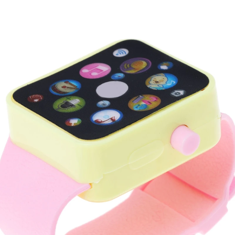 Smart Watch Early Education Music Learning Machine Wristwatch Toy Kids Children 19QC afbeelding