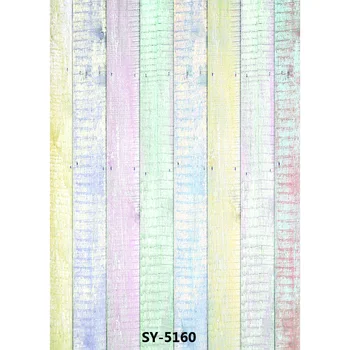 

Vinyl Custom Photography Backdrops Prop Colorful Wooden Planks Theme Photo Studio Background CS20319-08