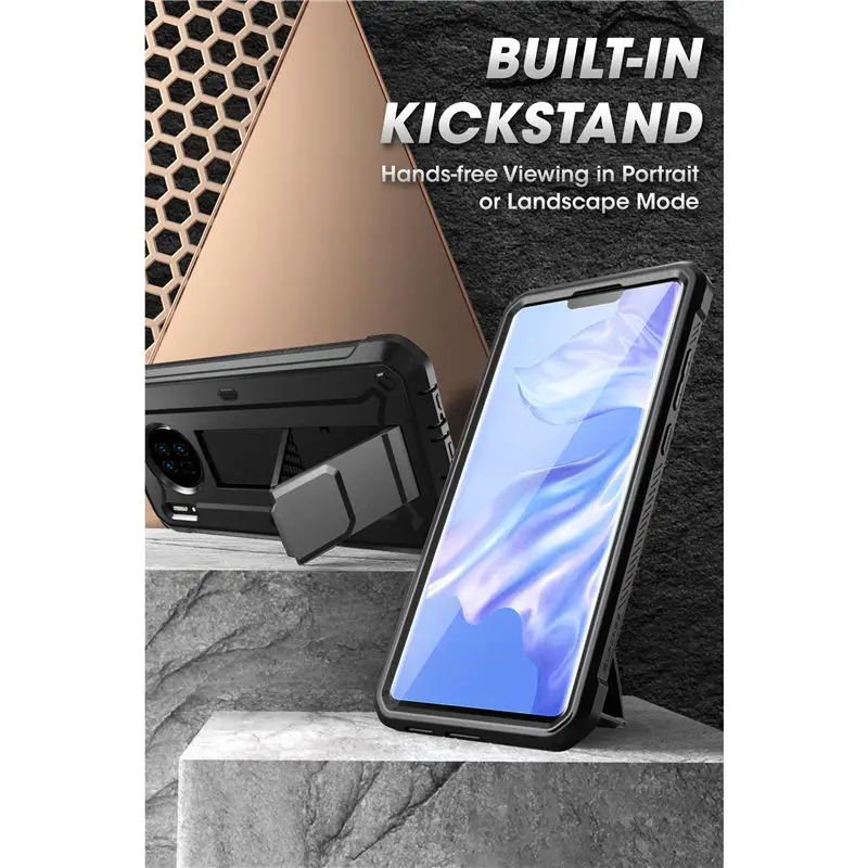 Чехол для huawei mate 30( выпуск) UB Pro сверхмощный прочный Чехол для всего тела со встроенным защитным экраном(SUPCASE