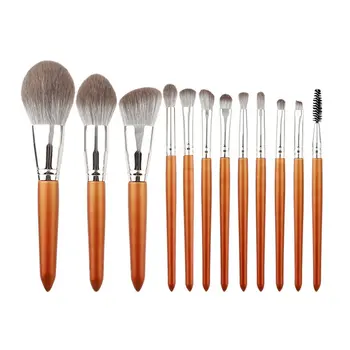 

Hot 12pcs Makeup Brush Sets Multifunctional Beauty Tools Practical Fiber Wool Super Soft And Antibacterial Brush