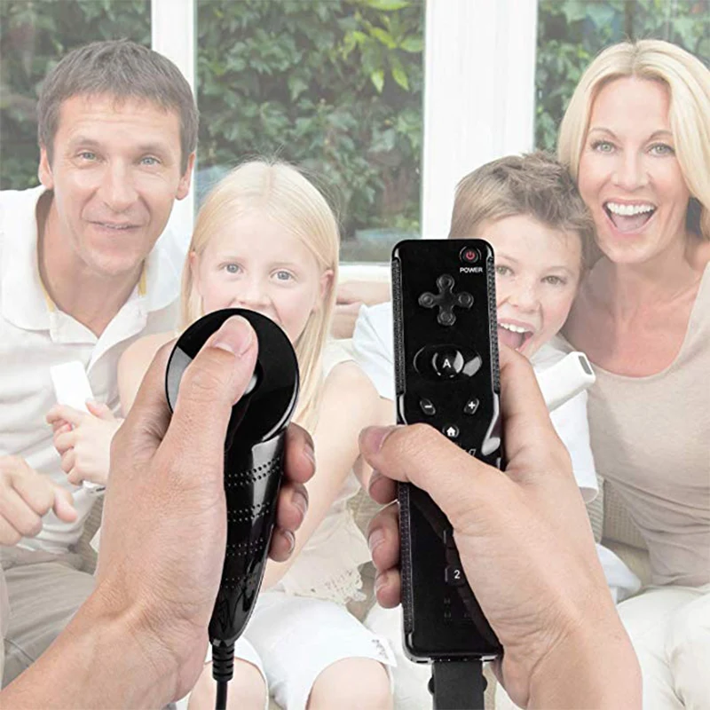 Для геймпад для Nintendo wii игровой беспроводной джойстик пульт дистанционного управления геймпад левый и правый геймпад набор консольные аксессуары для wii