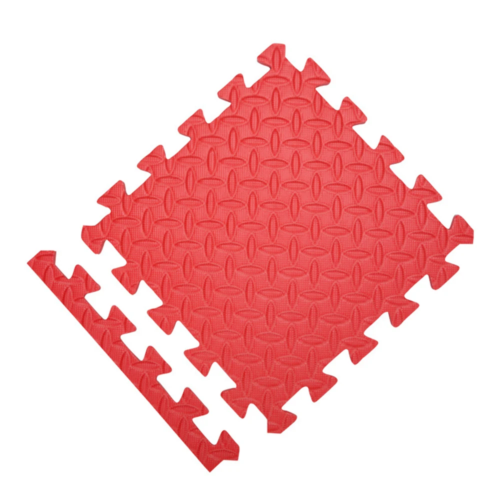 Red 9 шт. детский пенный игровой коврик-пазл, детский игровой коврик, утолщенный экологичный обучающий коврик, игровой коврик для спортзала, коврик для ползания - Цвет: Red