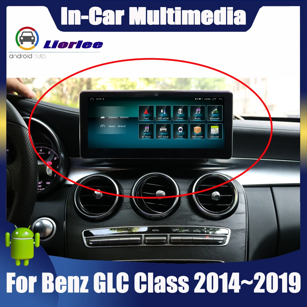 Для Mercedes Benz GLC Class 2014/2015/2016/2017/2018/2019 автомобильный Android мультимедийный GPS аудио