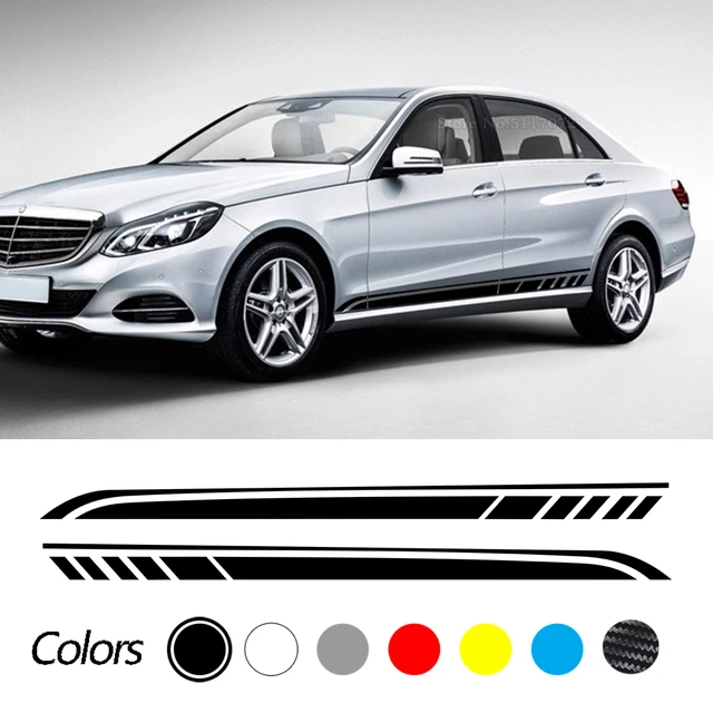 NEW Edition / Style Side Stripe Sticker / Mercedes-Benz W212 E