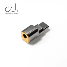 DD ddHiFi TC25B USB C TypeC to 2 5mm Jack Headphone Adapter For Android Smartphones Supporting up to 384kHz 32bit