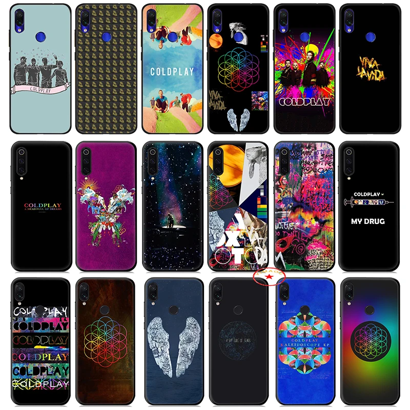 Coldplay Band Soft Silicone Case for Xiaomi Redmi Note 8 7 6 5 Pro 4X 5A Cover |