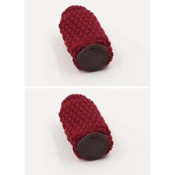 

4 Pcs Chair Leg Covers Anti-slip Mute Sofa Leg Wrap Furniture Leg Cover Furniture Protector for Dinner Room Restaurant Hotel
