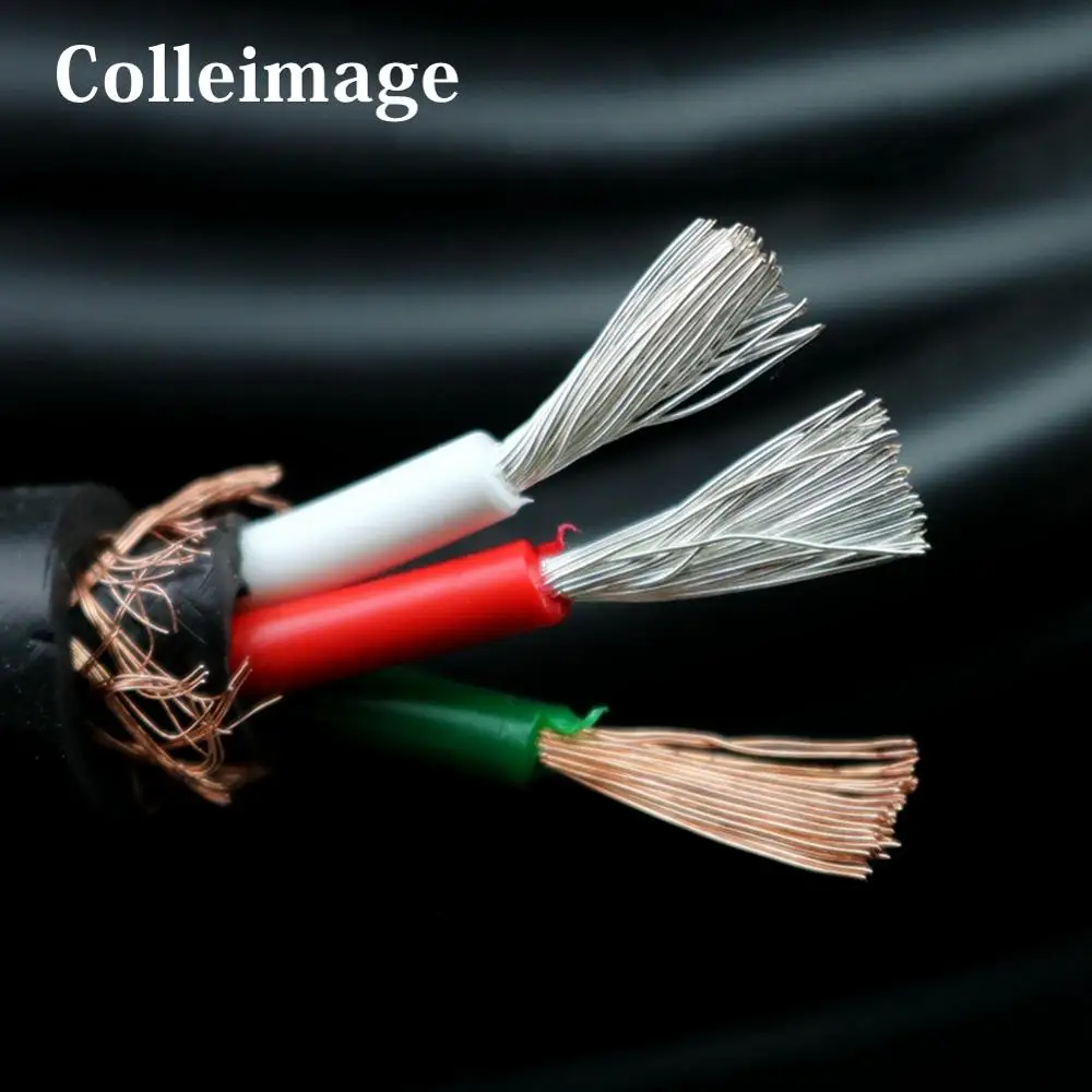 

ColleimageHifi Audio Silver Plated OFC Power Cable for DIY EU/UK/US Power Cable