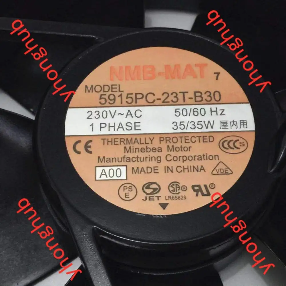 NMB-MAT 5915PC-23T-B30 A00 AC 230V 35W 170x150x38mm вентилятор охлаждения сервера