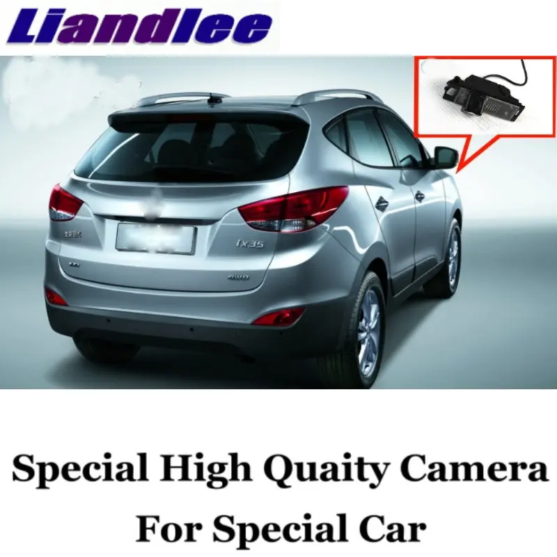 Liandlee For Hyundai ix35 IX 35 Tucson 2009~2013 HD CCD Night Vision+ High Quality Car Reverse Parking Back up Rear View Camera