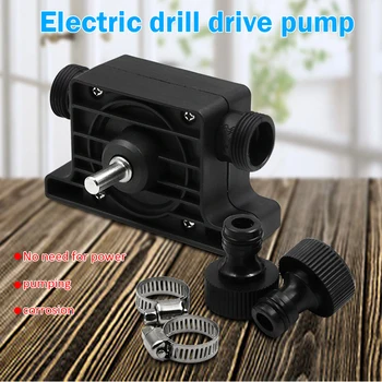 

Portable Electric Drill Pump Self Priming Transfer Pumps Oil Fluid Water Pumps ElectricDrill Driven Large Flow Oil Well Pump