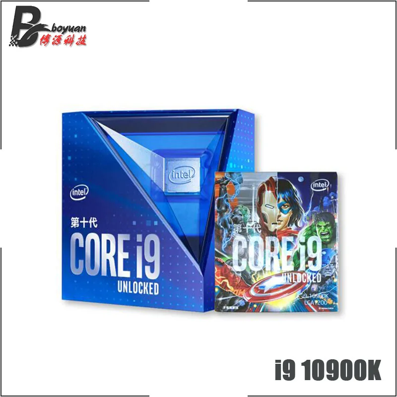 Процессор Intel Core i9-10900K i9 10900K 3 7 ГГц десять ядер Кэш-память L3 = 20 МБ 125 Вт LGA 1200