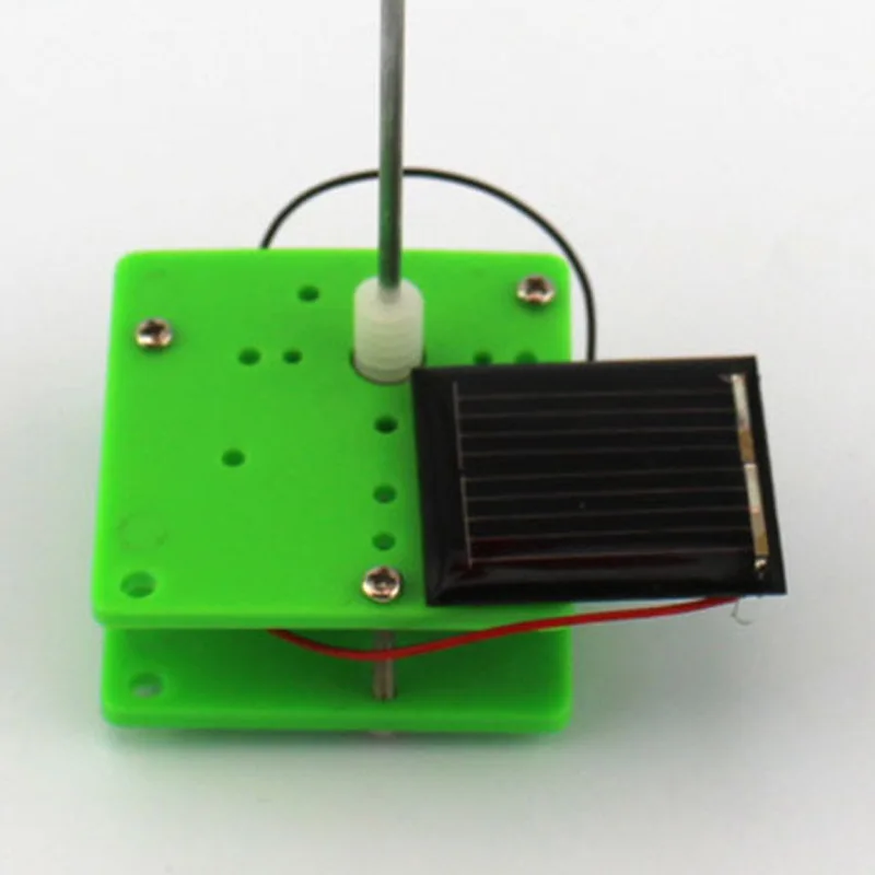 Solar Toy Engine Simple Science Experiment DIY Solar Energy Rotating Wind Mill Handmade Puzzle Assembled Toys Creative Physics Teaching Resources