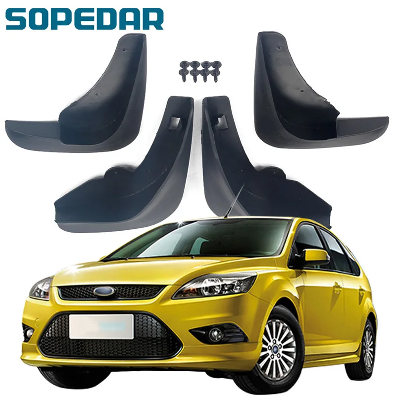 Брызговики от грязи для Ford Focus 2 2004 2006 2008 2010|Грязезащита| |