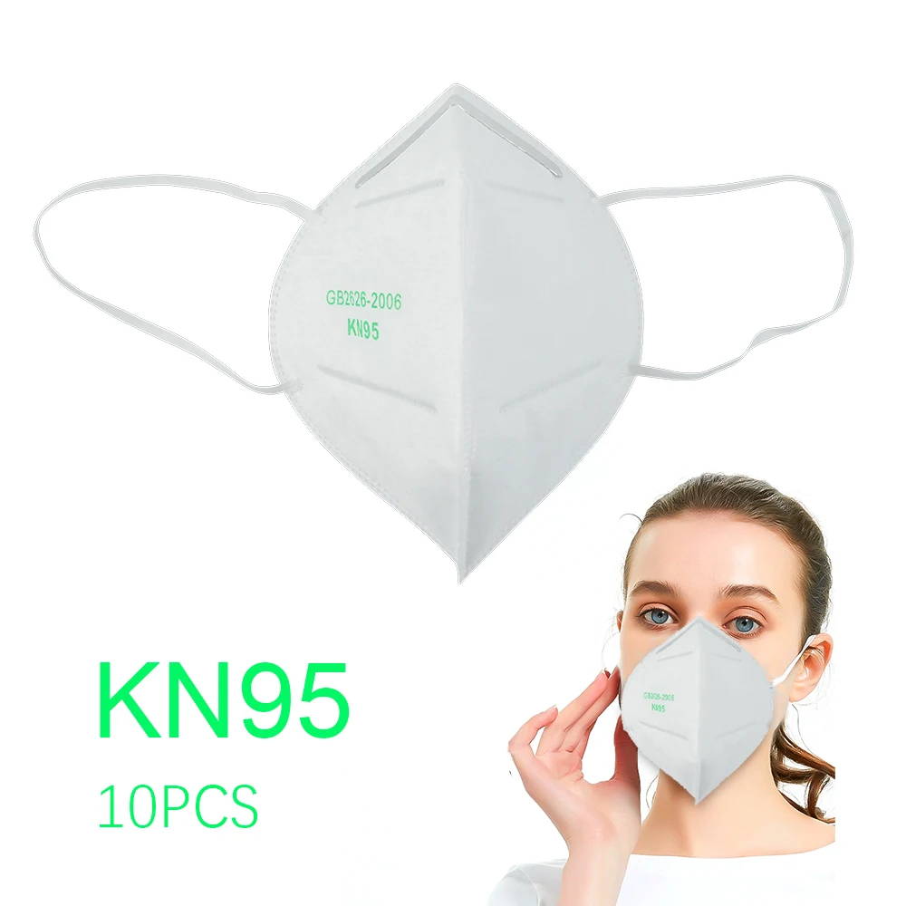 

cz us stock 10-50pcs KN95 Dustproof Anti-fog And Breathable Face Masks 95% Filtration N95 Masks as KF94