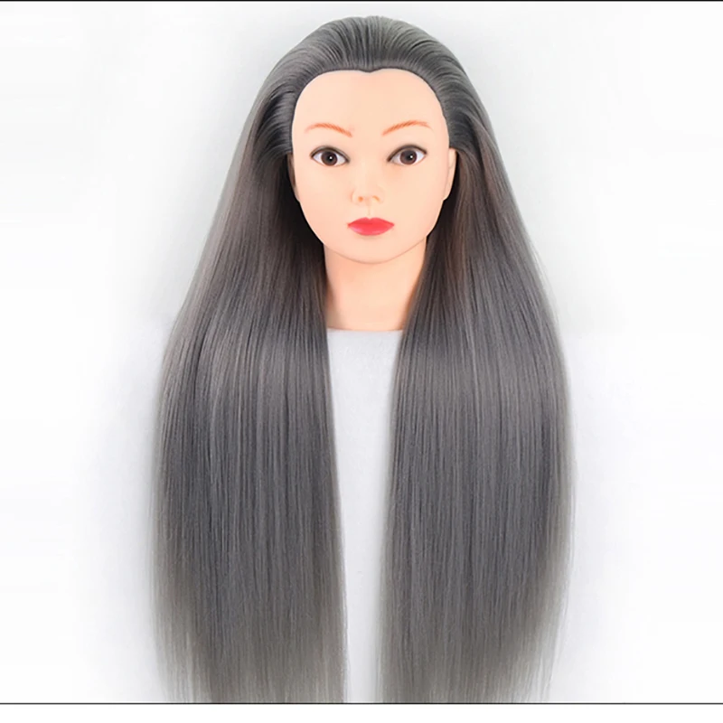 Professional Training Heads With Long Thick Hairs Practice Hairdressing Mannequin Dolls Hair Stylinggolova Dlya Prichesok For Sale Aliexpress