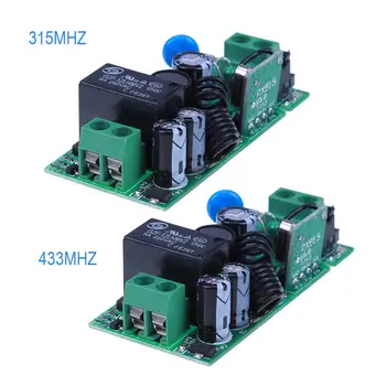 

Home Wireless Remote Control Switch Single-key Circular Remote Controller AC85－250V/DC15-120V Family Intelligence System