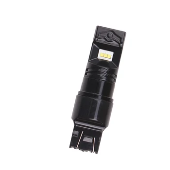 

Automobile LED tail lamp T20 import CSP 6SMD black aluminum 7440 highlight reverse lamp 7443 brake bul