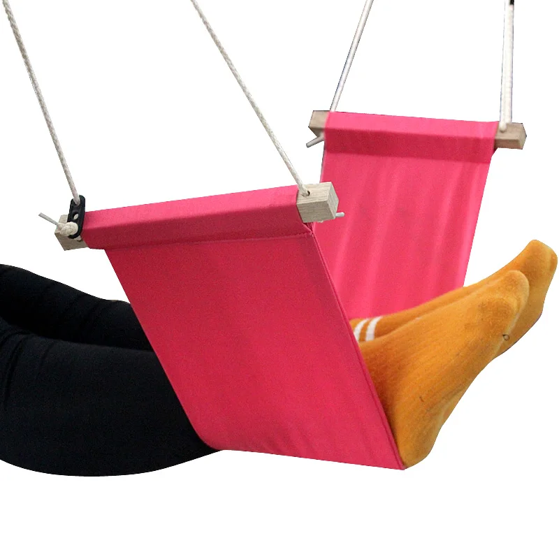 Portable Foot Rest Hammock Lazy Leisure Desk Foot Rest Swing - Temu