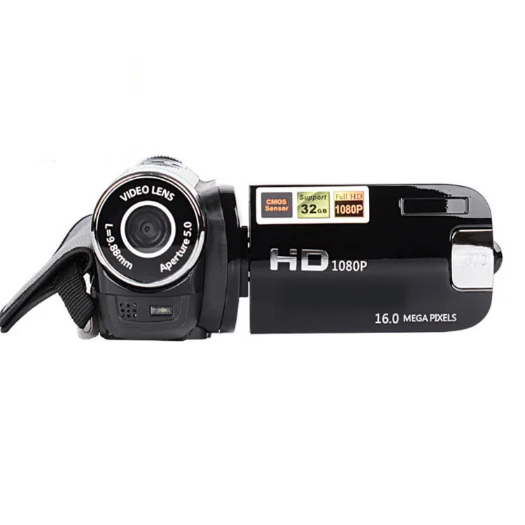 Цифровая камера DV с вращающимся экраном HD 1080P 16MP подводная видеокамера 16X Zoom DVR recorder 2,7 TFT Двойная камера с ЖК-экраном