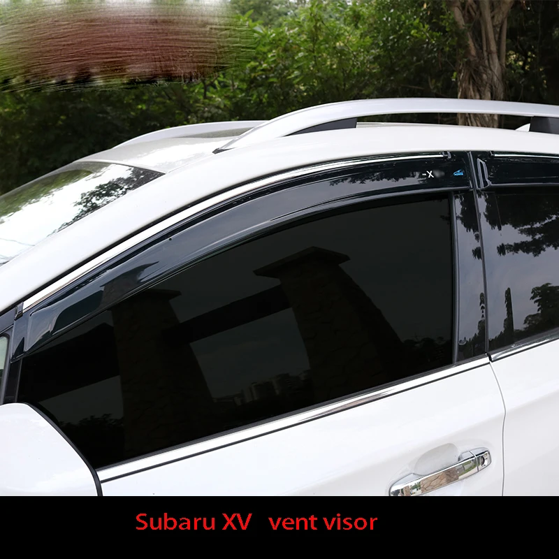 Подходит для subaru 1819 XV Защита от солнца и дождя специальные декоративные аксессуары для окон и бровей
